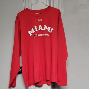 Miami University Redhawks UA Pullover Shirt